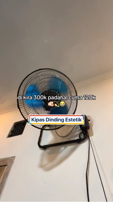 #kipasangindinding #RacunShopee #kipasangin