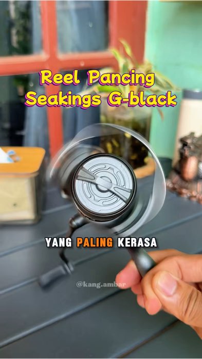 Rekomendasi reel pancing power handle Sea&King G-Black #seakingsgblack #reelpancing #reelpancingmurah #reelpancingberkualitas