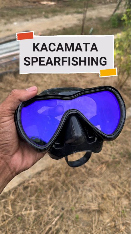 Kacamata spearfishing renang #kacamatarenang #kacamataselam #kacamataspearfishing #snorkling #scubadiving #SpillBawaBerkah #RacunShopee