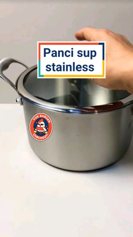 Panci sup stainless #pancisup #pancistainless #RacunShopee #ShopeeLook #SpillBawaBerkah