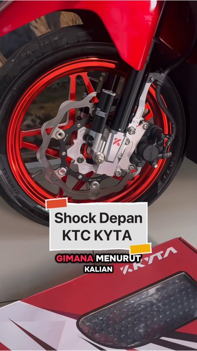 Shock Depan KTC KYTA👆#DiskonShopeeVideo #shockktc #ktckytaco #shockdepanktc #shockdepankytaco #shockdepanvario #shokktc #shockdepanvario150 #fyp