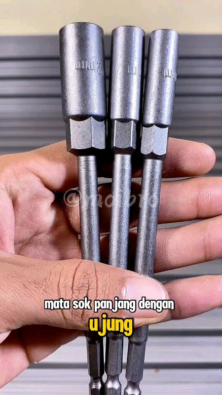 Mata kunci socket panjang ujung hexagonal #Matakuncishock #kuncisock #kuncishocksetmurah #RacunShopee #perkakas