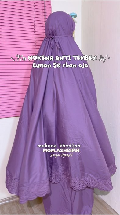 Mukena anti tembem #mukenakhadijah #mukenaantitembem #mukenamurah #mukenahcantik #mukenadewasa #mukenaviral #Lebaran2026 #RacunShopee #CODinApa #fyp