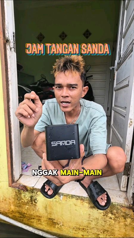 JAM TANGAN SANDA #ViralDiShopeeVideo #ShopeeCOD #SpillRacunShopee #RacunShopee #shopeevideo