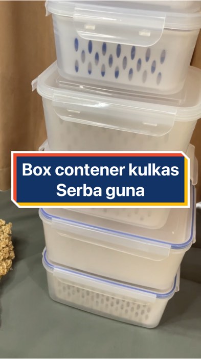 Box container kulkas serba guna #Diskon40RB #RacunShopee #Diskon50Persen #SpillRacunShopee #GakNyeselBeliIni #TermurahDiShopee #SpillRacunShop #murah