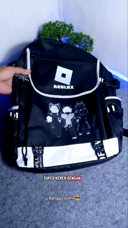 rekomendasi tas ransel anak gambar Roblox kekinian #tas #ransel #ranselanak #ranselsekolah #RacunShopee #ShopeeCOD