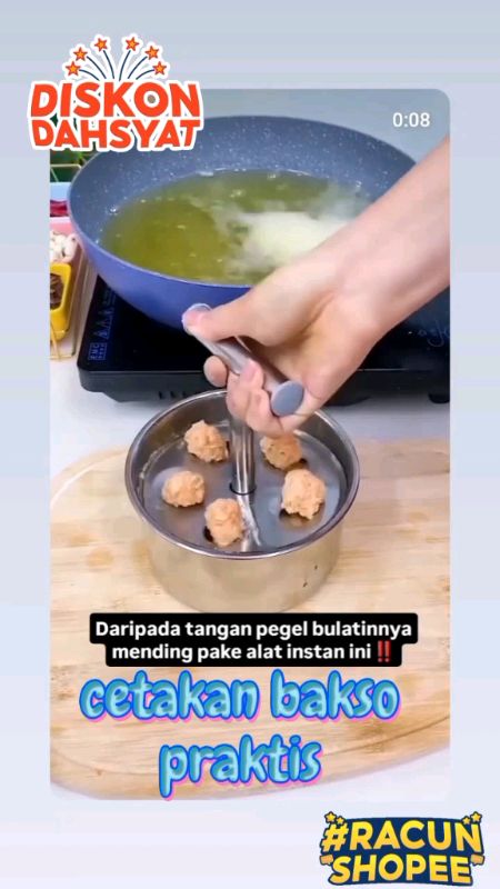 #cetakanbaksomurah #cetskanbakso #cetakanbaksopraktis #cetakanbaksostainless #ViralDiShopeeVideo