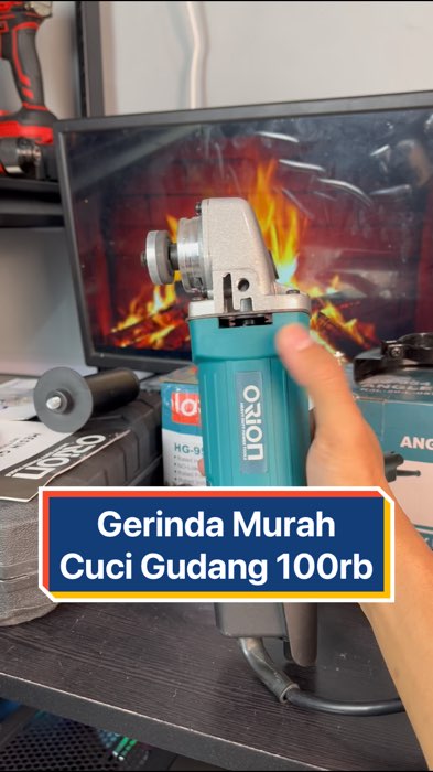PROMO 100rban gerinda listrik murah ORION HG954 #Gerindamurah #gerindalistrik #gerindatangan #gerindabaterai #gerinda