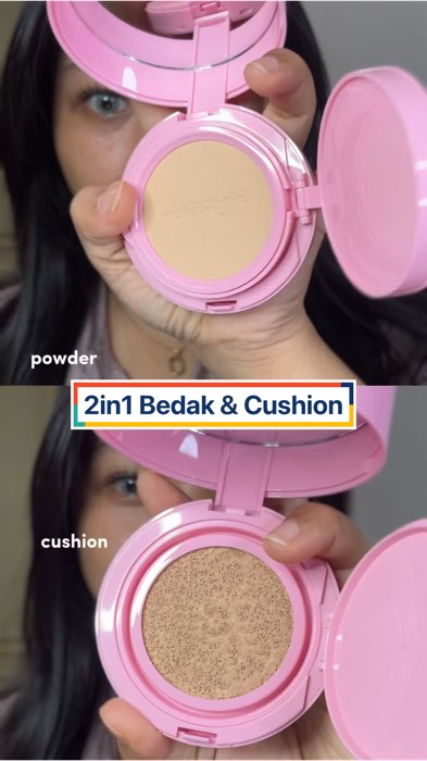 Praktis bgt, full coverage dan smooth poll✨udah la cukup bawa ini aja gak perlu concealer😩🫶🏼 #racunauliack #glad2glow #g2g #cushion #bedakviral