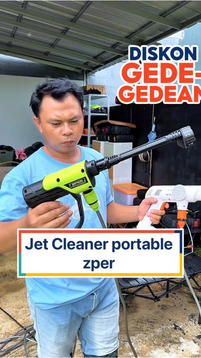 Jet Cleaner portable zper #RacunShopee #GratisOngkirRP0 #ShopeeCOD #jetcleanerportable #jetcleanerbaterai