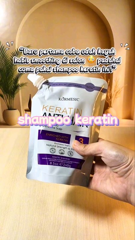 #shampookeratin #keratin #keratintreatment #shopeevideo #ShopeeCOD #ShopeeLook #rambutsehat