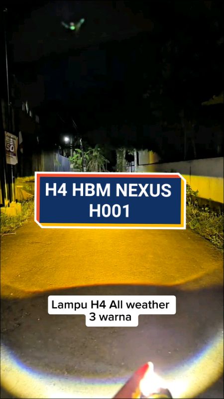H4 Nexus H001, Lampu H4 cahaya biled yang sudah 3Warna. #lampuh4 #ottoauto #biledallweather #biledH4 #biledh4viral #RacunShopee #RacunShopeeCheck
