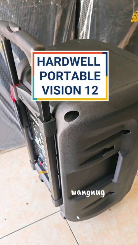 HARDWELL PORTABLE VISION 12 #GratisOngkirRP0 #goldentic #LinkPembelian👆👆 #rekomendasi #hardwellprofessionalaudio #RacunShopee #horeg