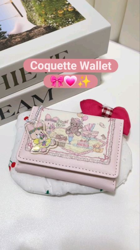 coquette wallet🎀 #RacunShopee #ViralDiShopeeVideo #RacunShopeeCheck #dompetcoquette #coquetteaesthetic #coquettewallet #dompetmurah