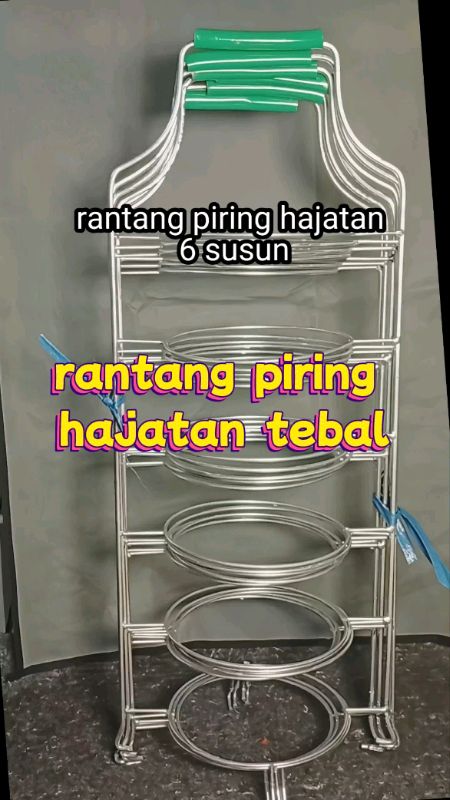 vahan besi dijamin tebal kuat tahan badai yaa #ShopeeFashionHaul #rantangsusun #fyp #DiskonRacunShopee