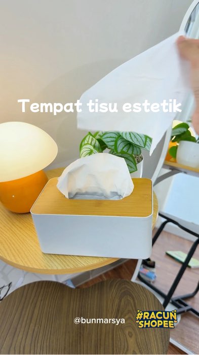 Tempat tisu estetik ada ukuran besar #GakNyeselBeliIni #tempattisueaestetic #ViralDiShopeeVideo