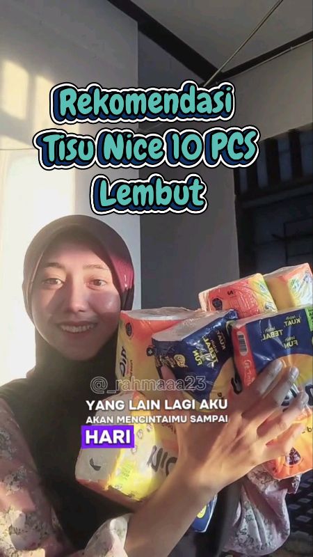 TISU 10 PCS 360 HELAI MEREK NICE💗 #_rahmaaa23 #tisunice #RacunShopee  #tisunice360helai #PromoNonStop #DiskonRacunShopee #masukberanda #cekout #fyp