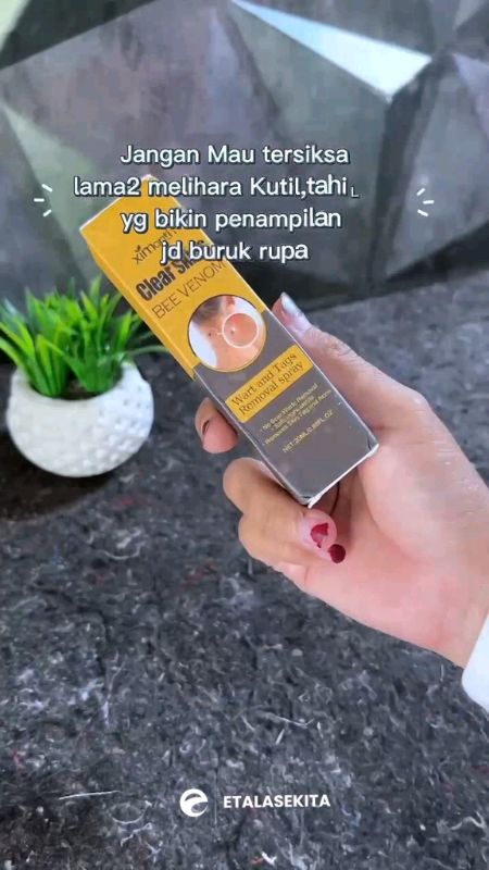 SPRAY PENGHILANG KUTIL!! #RacunShopee #ViralDiShopeeVideo #DiskonRacunShopee #shopeevideo #spraypenghilangkutil #penghilangtahilalat