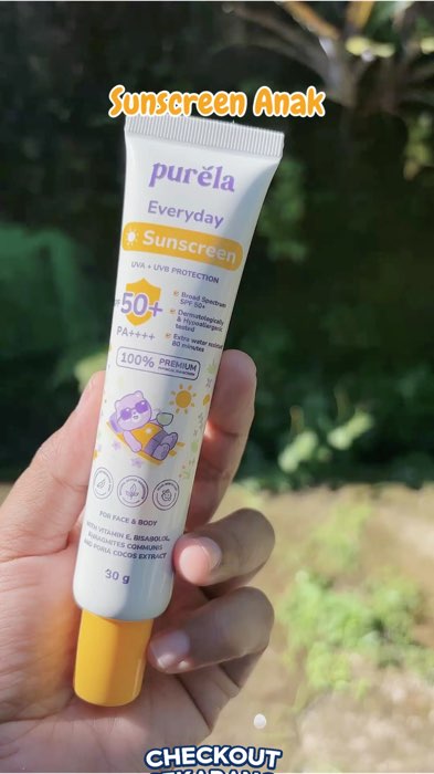 Sunscreen Sahabat Anak #purelababycare #sunscreenanak #RacunShopee