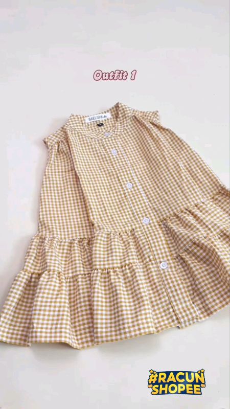 Baju dres anak perempuan outfit lebaran harga promo#BajuDressAnak#BajuAnakLebaran#RacunShopee#SpillBawaBerkah#ShopeeFashionHaul