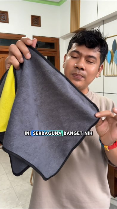 Kain lap microfiber serbaguna #lapmicrofiber #GratisOngkirRP0 #ShopeeCOD #RacunShopee