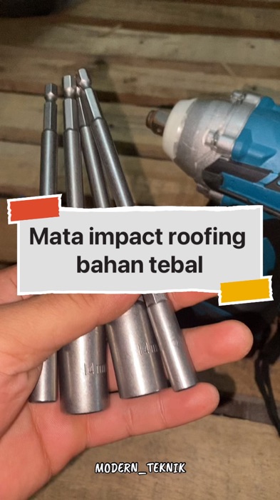 Mata impaft roofing#fyp#RacunShopee#mataimpactpanjang#matasoket#matasok#mataroofing#GratisOngkirRP0