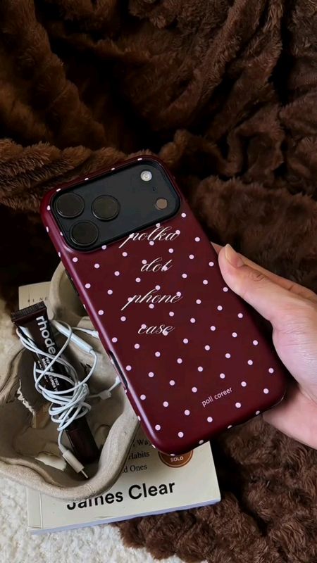 custom case cantik! #customcase #caseiphone17promax #caseiphone #casepolkadot #SpillRacunShopee #RacunShopee #ViralDiShopeeVideo #ShopeeCOD #casehp