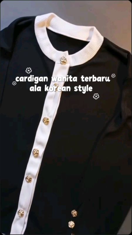cardigan wanita kekinian#cardiganalakoreanstyle #cardiganwanitaterbaru #racunshopeevideo