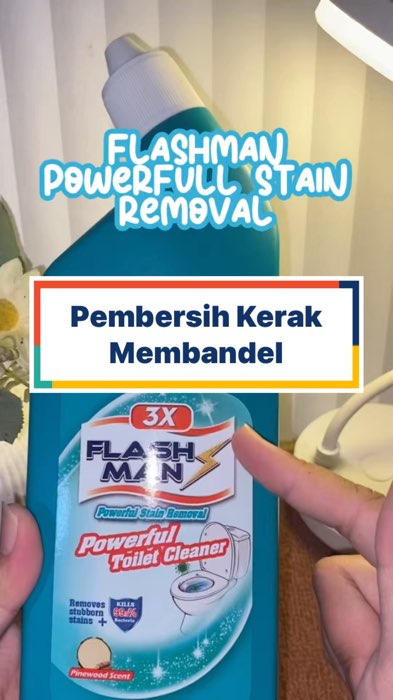 Solusi Bersihin Toilet Sat Set #flashman #pembersihtoilet #pembersihkerakmembandel #pembersihkerak