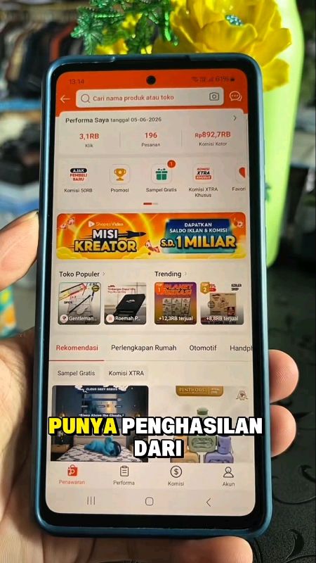 Sehari dapat 900 Ribuan dari Shopee Affiliate 2026. #shopeeaffiliate #shopeeaffiliates #penghasilanshopee