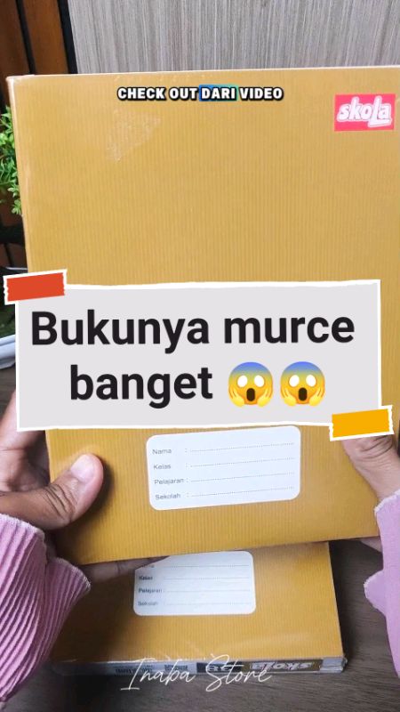 Buku tulis by Skola #bukutulismurah #DiskonRacunShopee #1pakbukutulissidu38lembarmurah #shopeevideo #ShopeeLook #RacunShopee