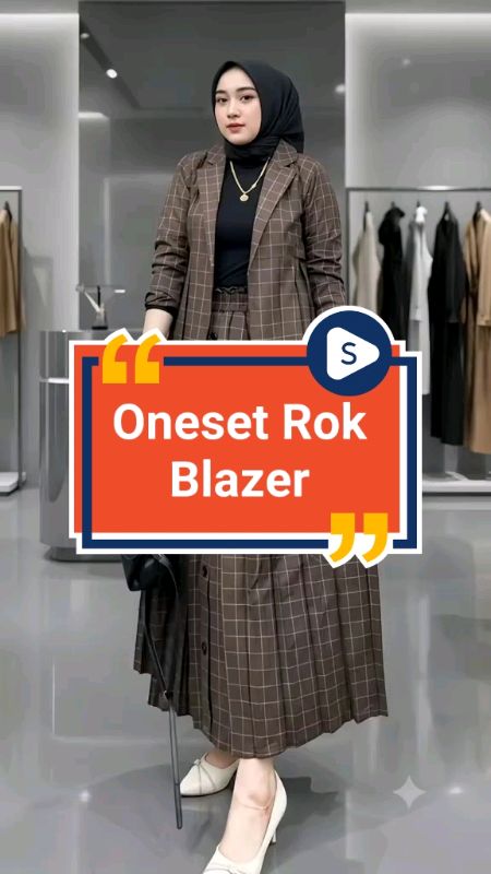 Oneset Rok Blazer CEO#Diskon50Persen #SpillRacunShopee #RacunShopee #ShopeeCOD #ShopeeBeautyHaul #ShopeeFashionHaul #SpillBawaBerkah #GratisOngkirRP0