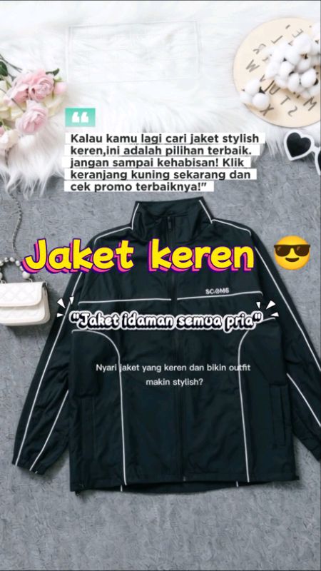 Jaket SCREAMOUS#JaketScreamous #JaketPria #JaketWanita #JaketKekinian#shopeeaffiliate#RacunShopeeCheck#GratisOngkirRP0#OutfitKeren #JaketMurah #fyp