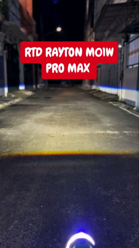 Rtd Rayton M01W Pro Max, Lampu H4 RTD RAYTON. #rtdrayton #rtdraytonh4 #raytonm01wpromax #shopeevideo