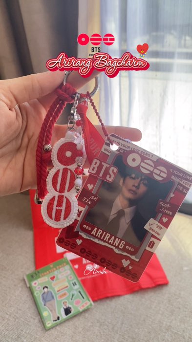 #bts #keychain #arirang