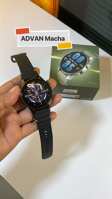 ADVAN Smartwatch Macha GPS #advanmacha #SmartwatchMacha #advansmartwatch #Advan #smartwatch #smartwatchgps #RacunShopee