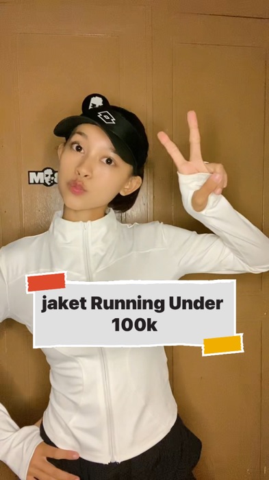 Jaketnya nyaman bgttt🥰 #ShopeeHaul #RacunShopee #OutfitRunning #jaketrunning #olahraga #DiskonRacunShopee #GratisOngkirRP0