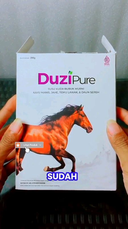 DuziPure- Susu Kuda Lombok Untuk Asam urat, Tulang, dan Nyeri Sendi#duzipuresusukuda #Duzipurebuatsendidantulang #duzipureoriginal #ViralDiShopeeVideo