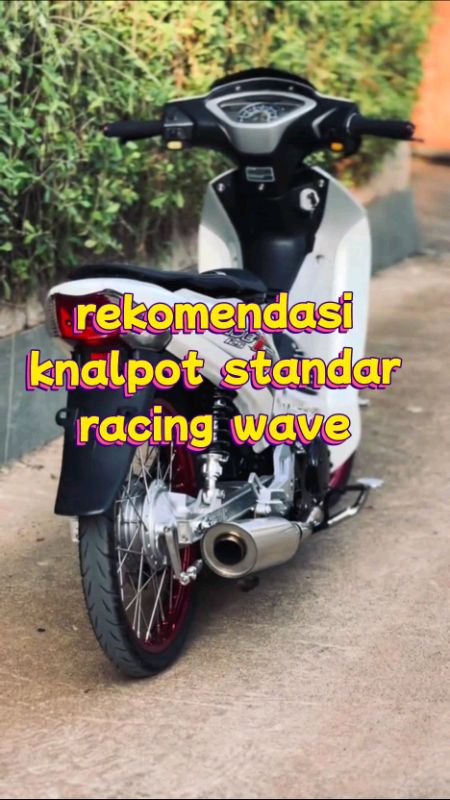 knalpot standar racing adem #knalpotstandarracing #knalpotwave #wave125i_ไฟเล #racunshopeee #viralvideo