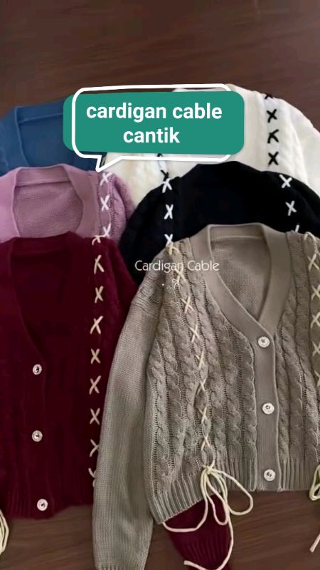 cardigan cable#RacunShopee #ViralDiShopeeVideo #PromoNonStop #DiskonRacunShopee #SpillBawaBerkah #cardigan