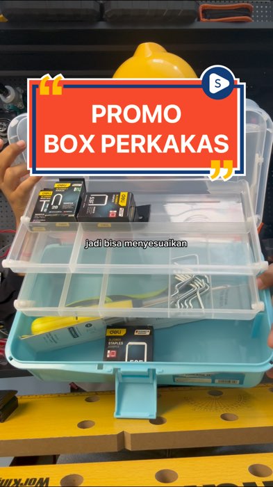 Promo box perkakas#boxperkakas #boxperkakasbengkel #promo #promoshopee #PromoNonStop #promoshoope #promomurah #promoguncang88