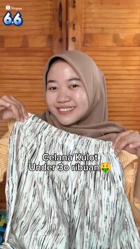#RacunShopee #OngkirRP0 #TerlarisDiShopeeVidio #ShopeeCOD #celanakulotwanita