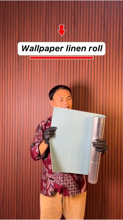 Wallpapers dinding linen roll #wallpaperdinding #wallpaper3d #wallpaperlinenroll