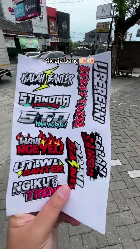 harga cuma 3k tapi bisa dapet stiker sebagus ini buruan chekout sekarang ‼️‼️#ShopeeCOD #stikermotor #Diskon40RB #DiskonRacunShopeee #GratisOngkirRP0