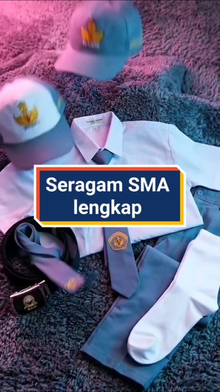 seragam SMA lengkap #seragamsma #seragamsekolahsma #seragamsmalengkap #bajusekolahsma ‎#PromoNonStop #GakNyeselBeliIni ‎#RacunShopee #SpillBawaBerkah