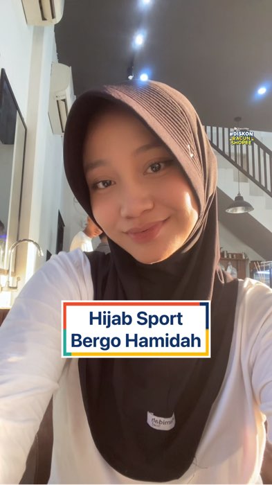 Bergo sport hamidah🥰#bergohamidah #bergo #bergoinstan #hijab #77megashoppingday #GakNyeselBeliIni #PromoNonStop #FashiondiShopee #ShopeeLook