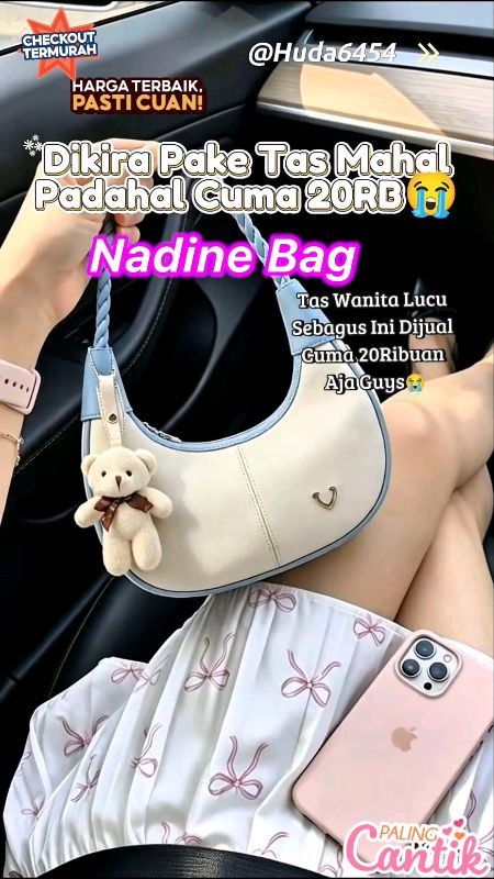 Tas Lucu 20Ribuan😭#taswanita#tasselempang#tasbahu#handbag#nadinebag#tasselempangwanita#fashionwanita#ShopeeFashionHaul#RacunShopee#GratisOngkirRP0