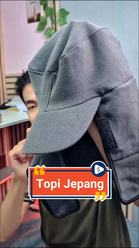 Topi Jepang Anti Panas Serbaguna #topijepang #topimasker #topiantipanas #GratisOngkirRP0 #PromoNonStop #ViralDiShopeeVideo #ShopeeVideoCreator