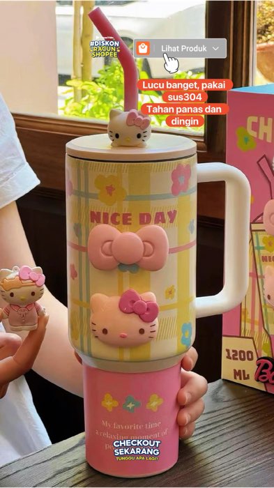 Tumbler Civago 40oz/1180ml Sus304! Checkout di keranjang orange ada diskon! #RacunShopee #SpillBawaBerkah #ViralDiShopeeVideo #PromoNonStop #civago
