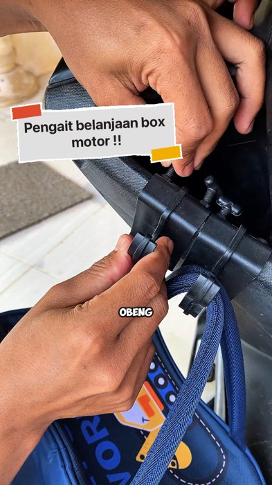 Pengait belanjaan box motor #gantunganmotor #ViralDiShopeeVideo #PromoNonStop